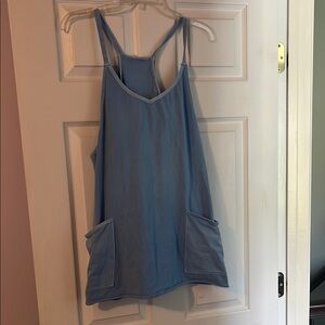FP Movement by Free People Blue Hot Shot Mini Dress